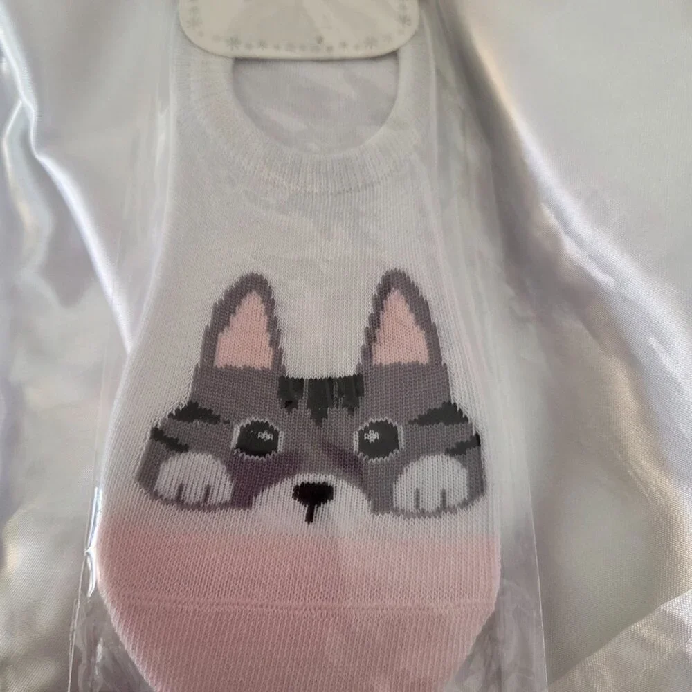 6 Pair UP Crystal Collection Variety Unisex Ankle Socks